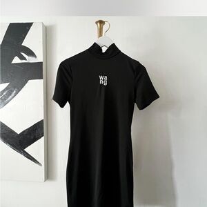 Alexander Wang Black Midi Dress